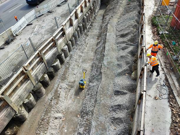 Équipe SARL D.S.H. sur chantier